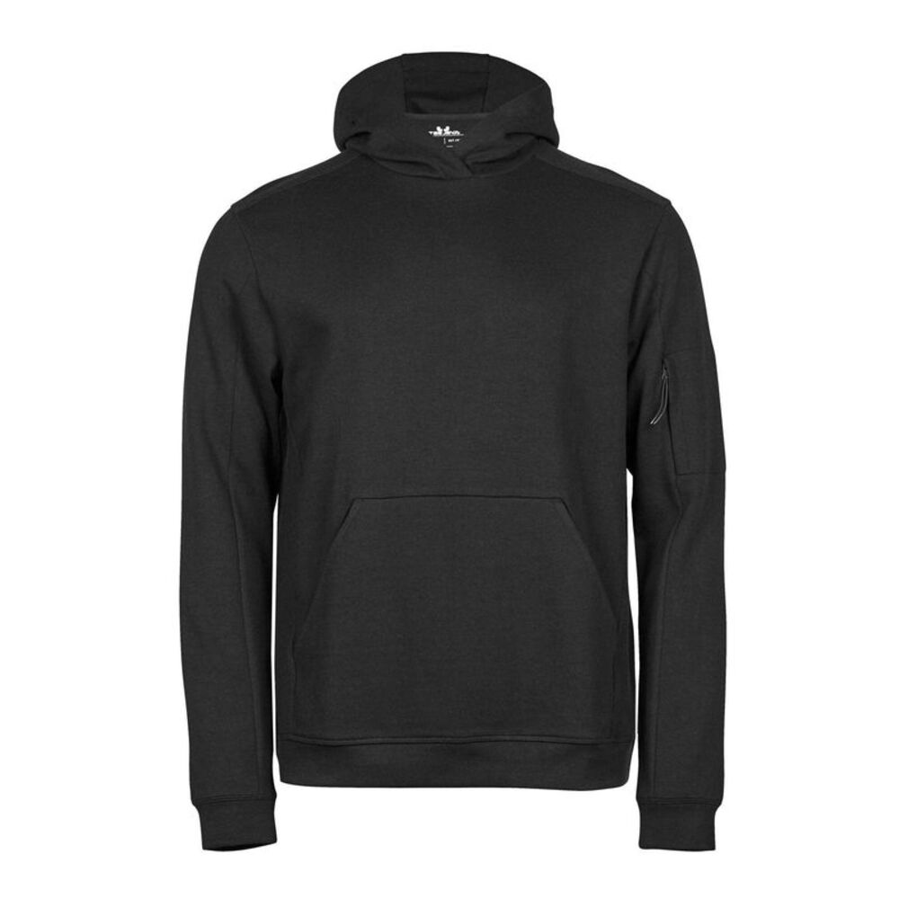 Tee Jays Mens Athletic Hoodie / Black